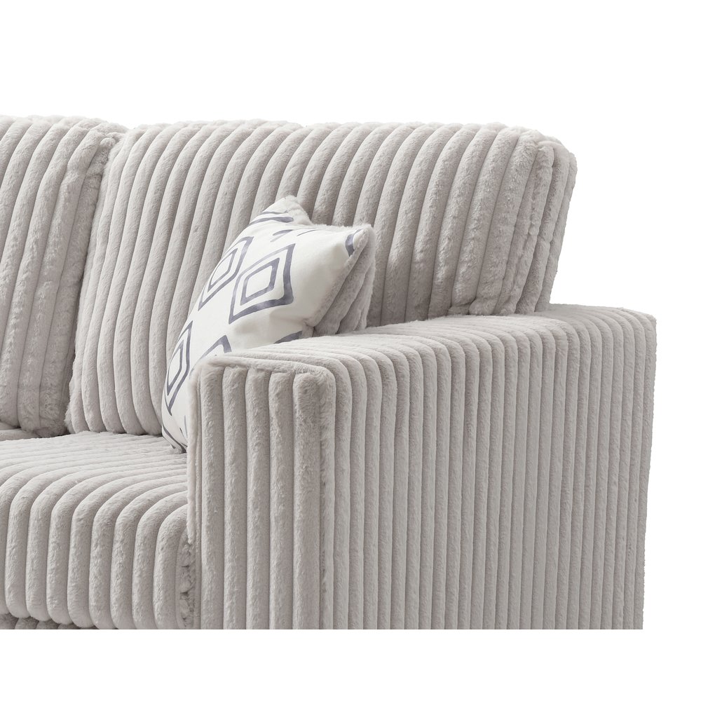 Teddy Loveseat - IVORY. Picture 6