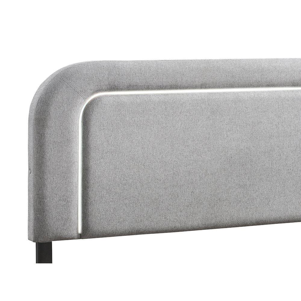 Glory Furniture Wave King Bed, Wenge. Picture 3