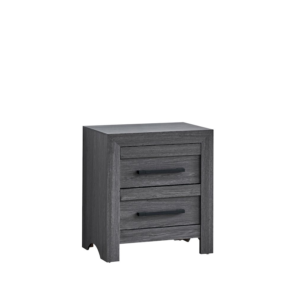 Glory Furniture Rustica Nightstand, Gray Color. Picture 4