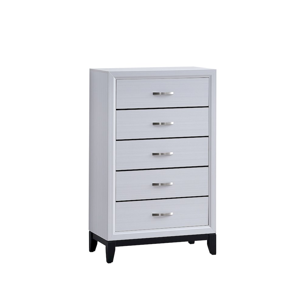 Contemporary Glasgow Chest , White. Picture 5