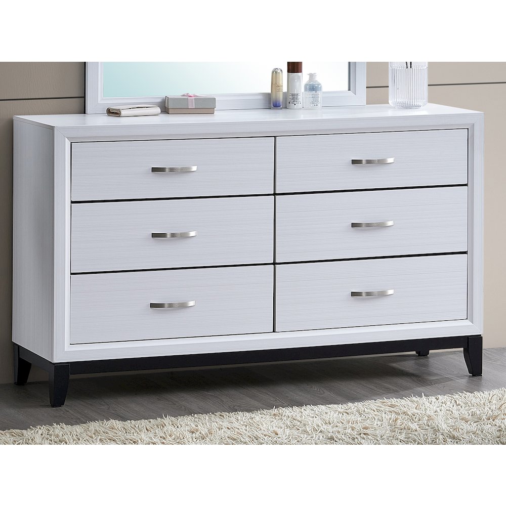 Contemporary Glasgow Dresser , White. Picture 8