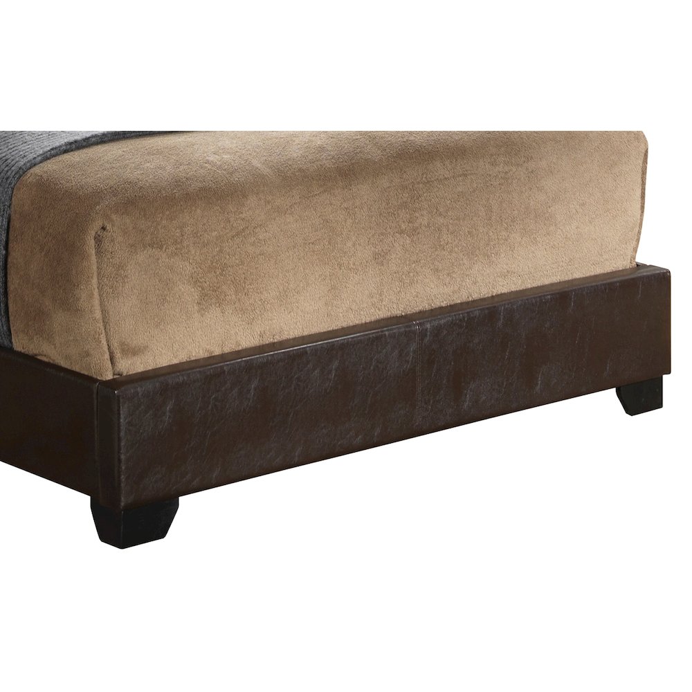 Glory Furniture Aaron Full Bed in Cappuccino Color. Picture 12