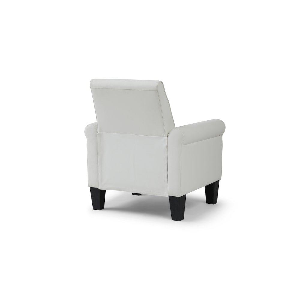 Glory Furniture Vineland Chair, White. Picture 5