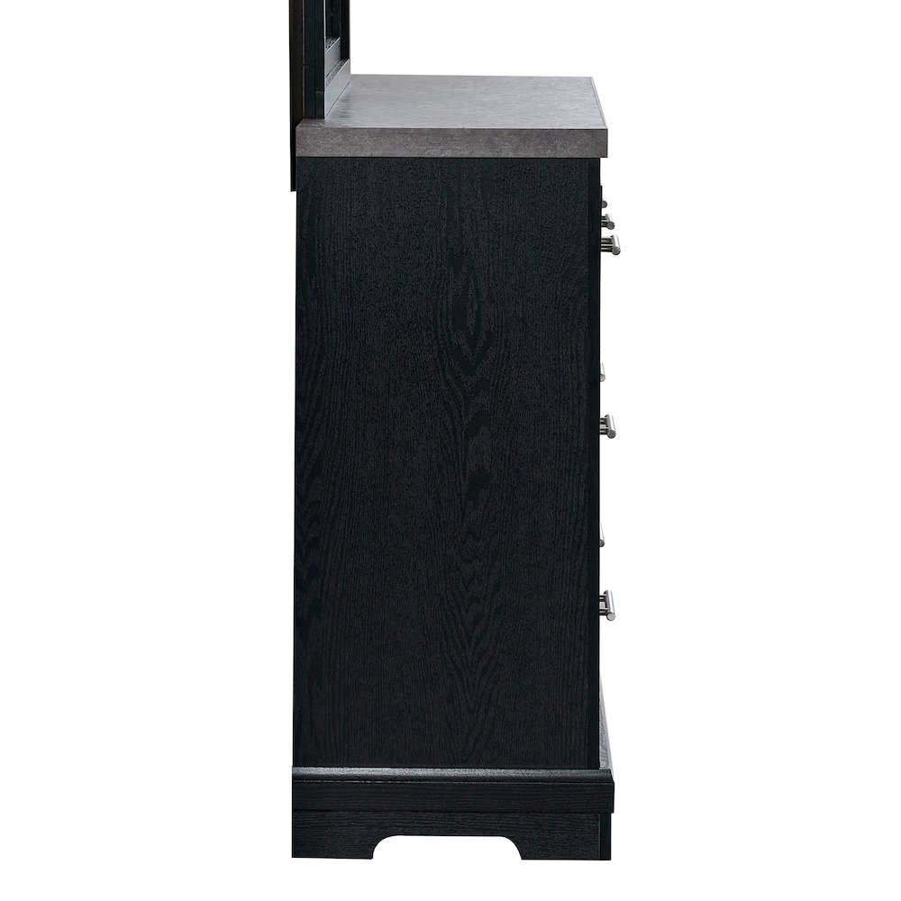 Glory Furniture Grande Dresser, Black. Picture 3