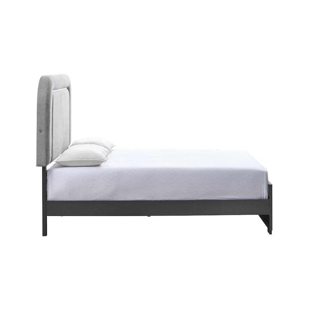 Glory Furniture Wave Queen Bed, Wenge. Picture 6
