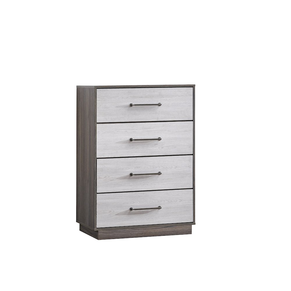 Glory Furniture Aberdeen Chest, Gray/Oak. Picture 1