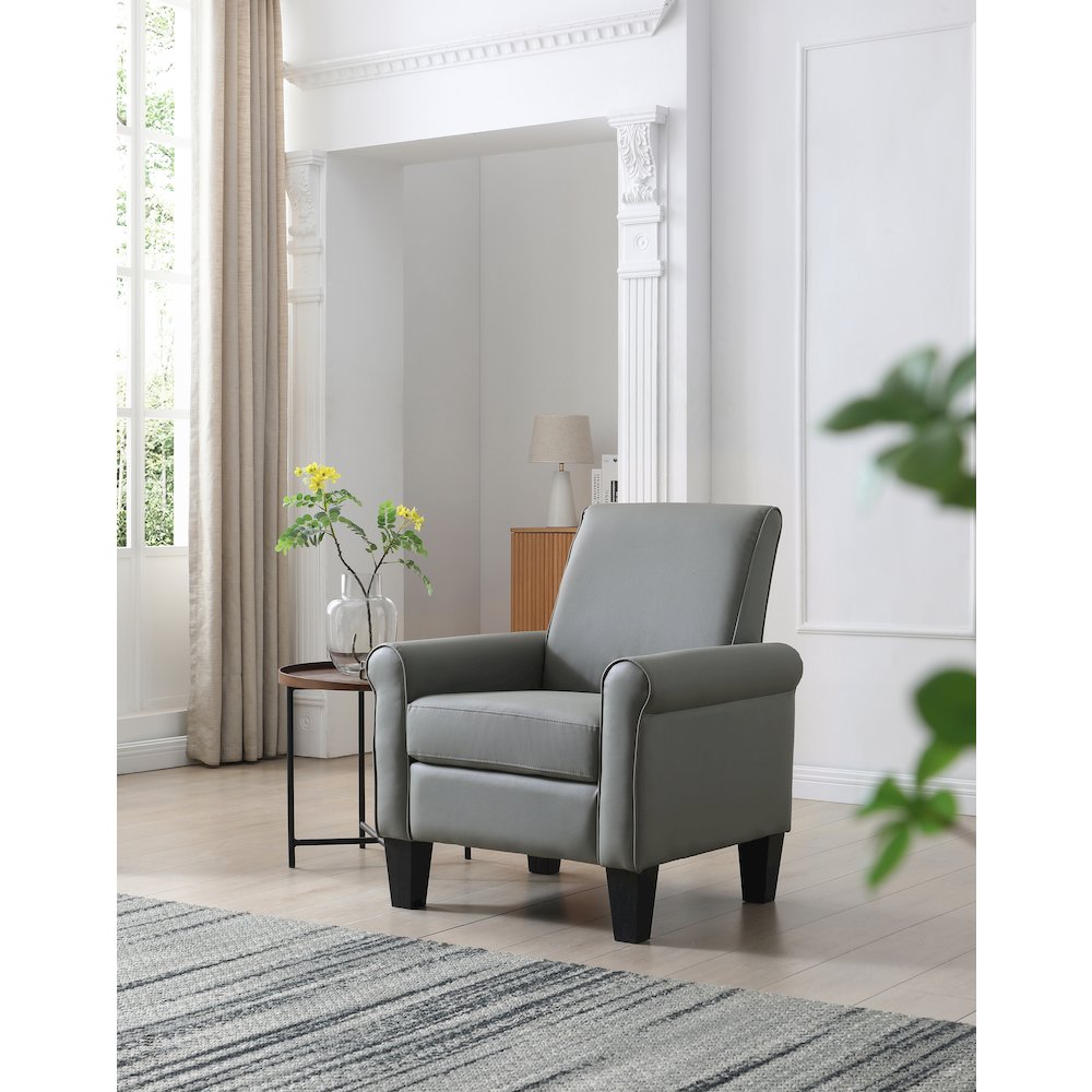 Glory Furniture Vineland Chair, Gray. Picture 2