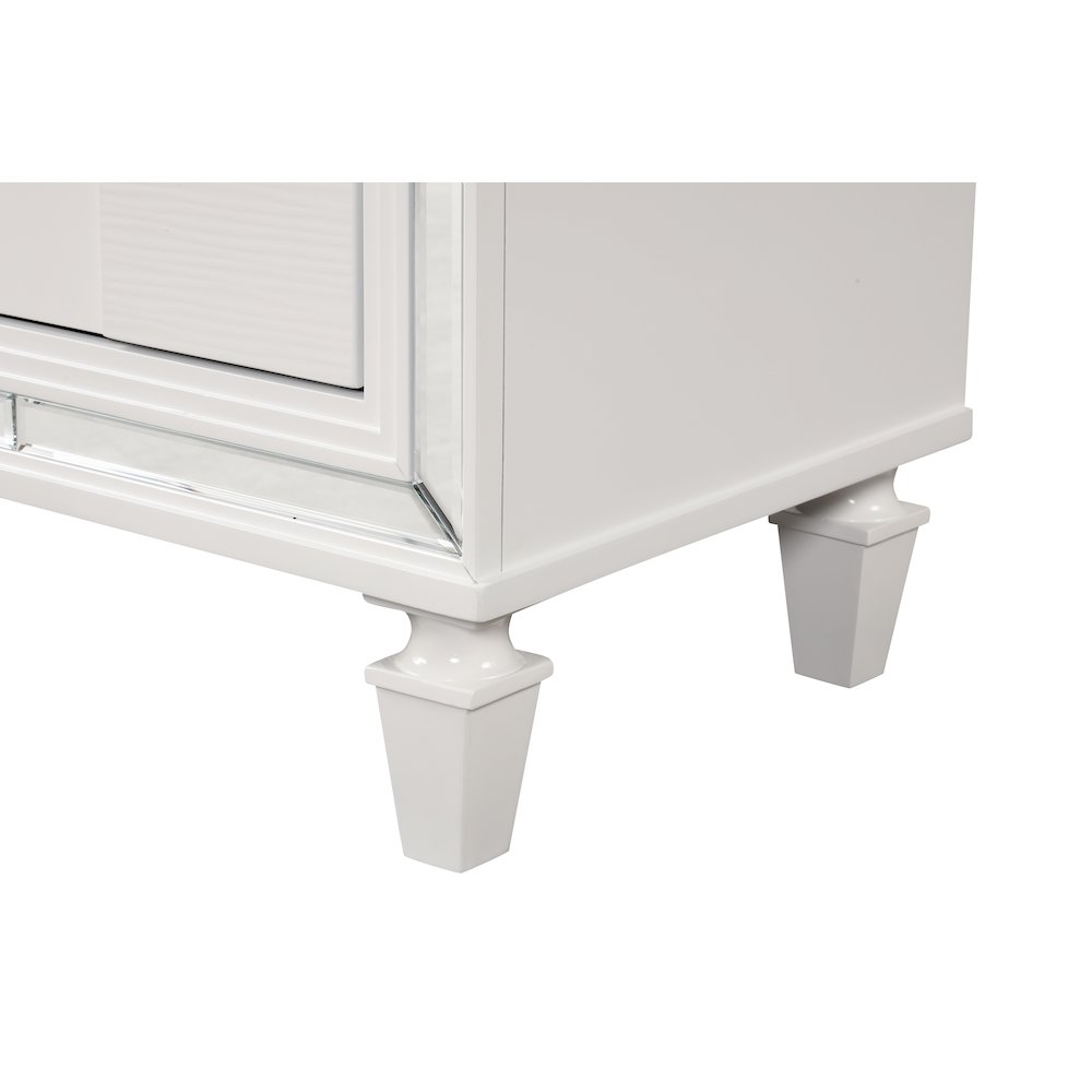 Glory Furniture Genoa Chest, Sparkling White. Picture 9