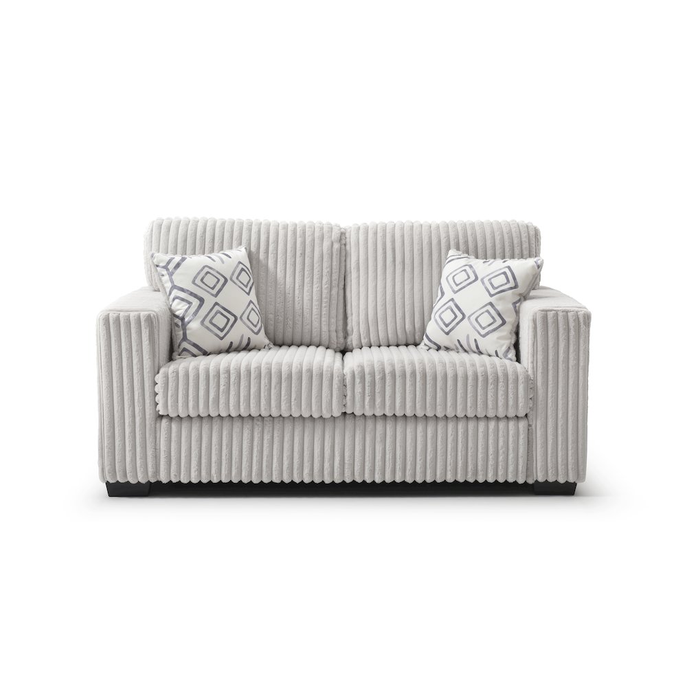 Teddy Loveseat - IVORY. Picture 3