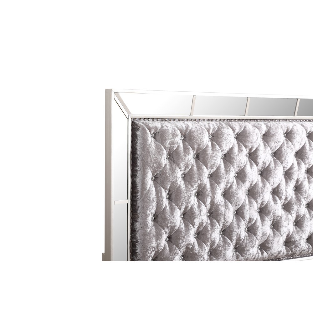 Glory Furniture Hollywood Hills King Bed in Champagne Color. Picture 11
