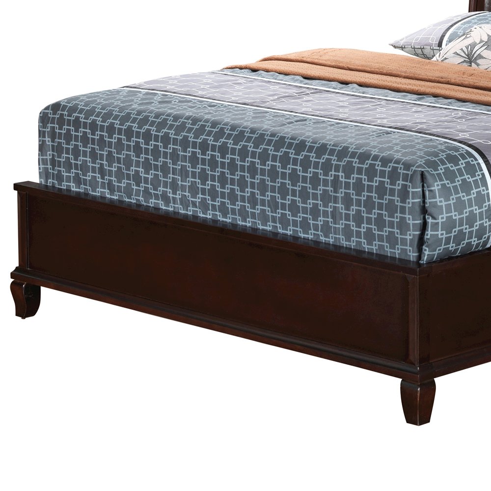 Glory Furniture Triton King Bed in Cappuccino Color. Picture 12
