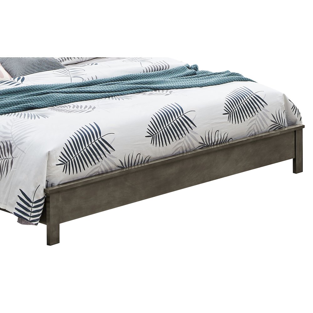 Glory Furniture Burlington King Bed in Gray Color. Picture 14