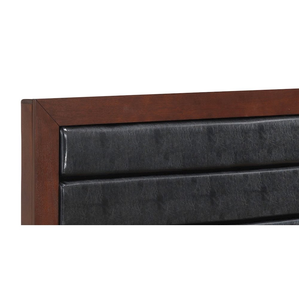 Glory Furniture Burlington Full Storage Bed in Cherry Color. Picture 5