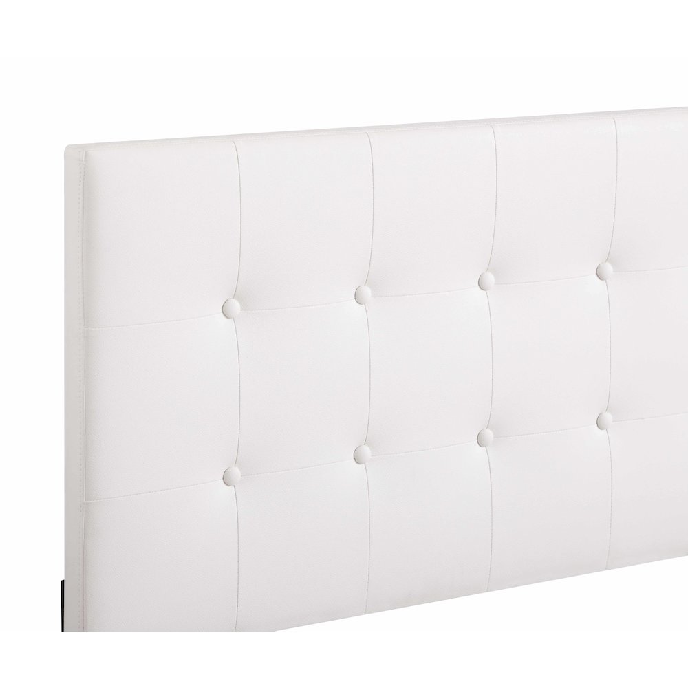 Glory Furniture Caldwell Full Bed in White Color. Picture 11