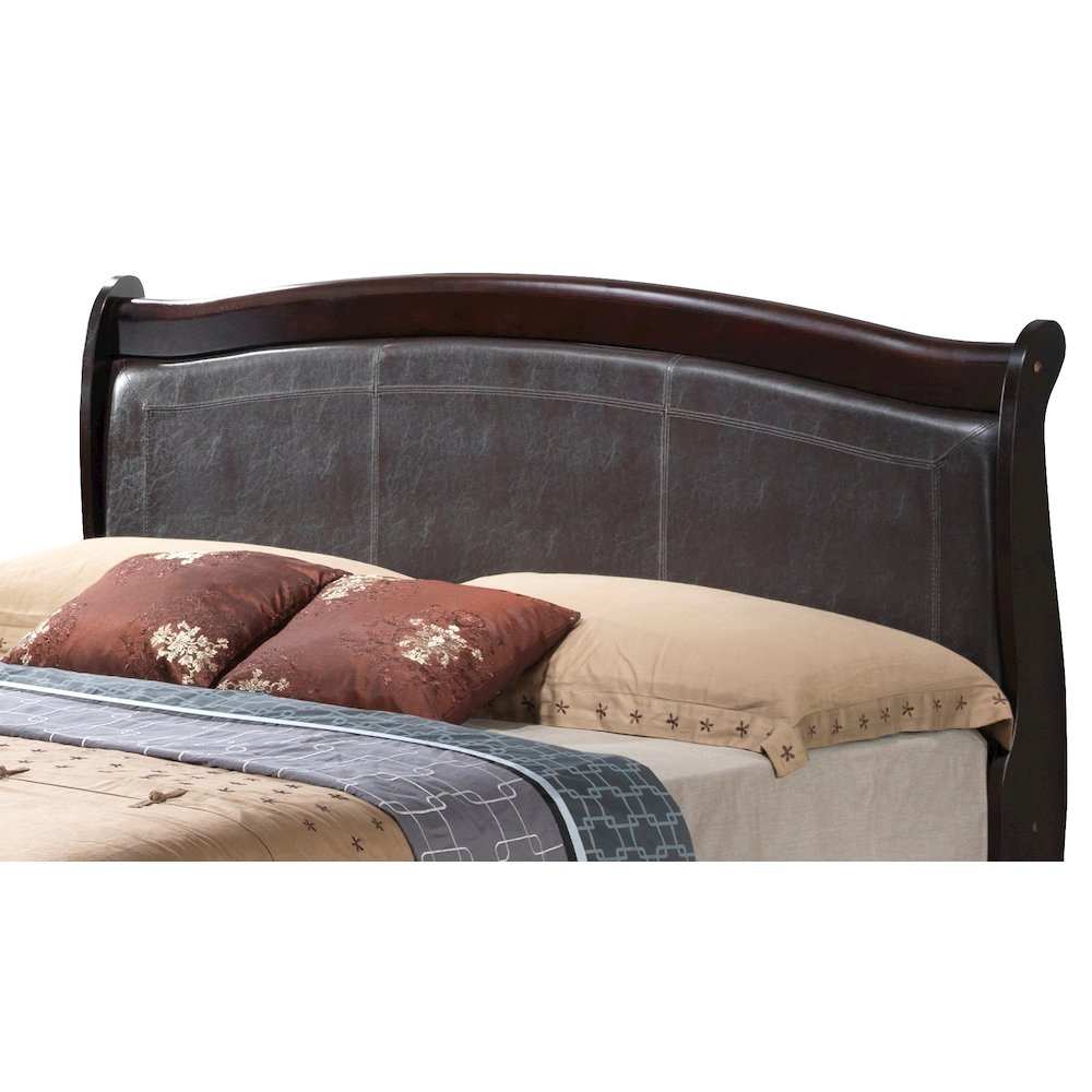 Glory Furniture Louis Phillipe King Bed in Cappuccino Color. Picture 5