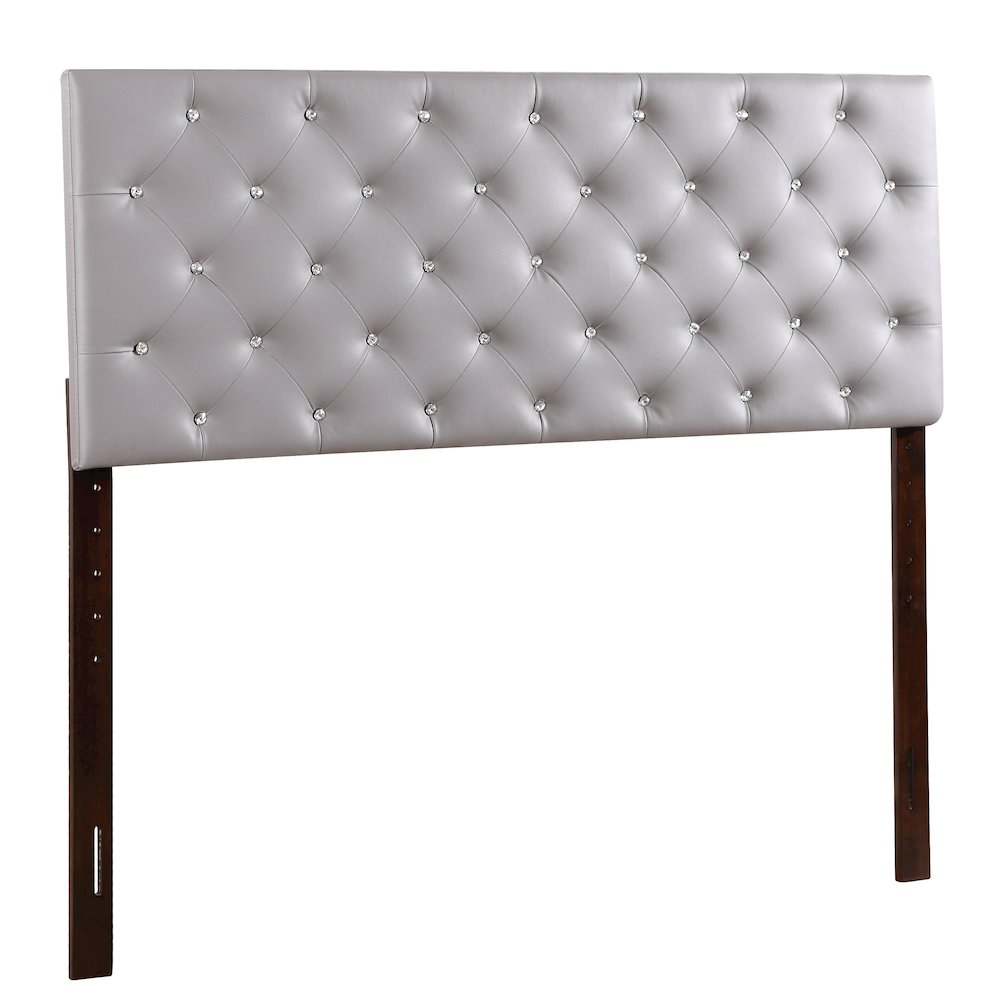 Glory Furniture Super Nova Full Headboard in Light Grey Color. Picture 1