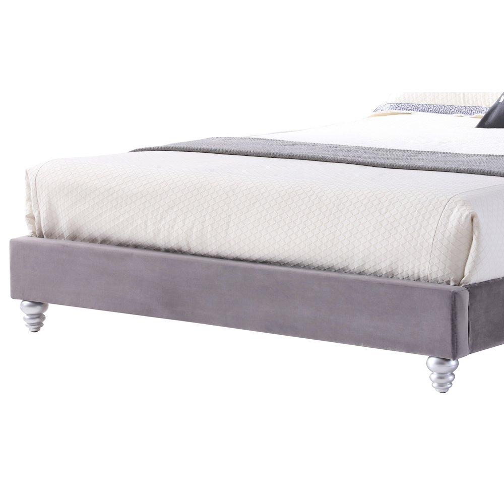 Glory Furniture Joy Full Bed in Gray Color. Picture 12