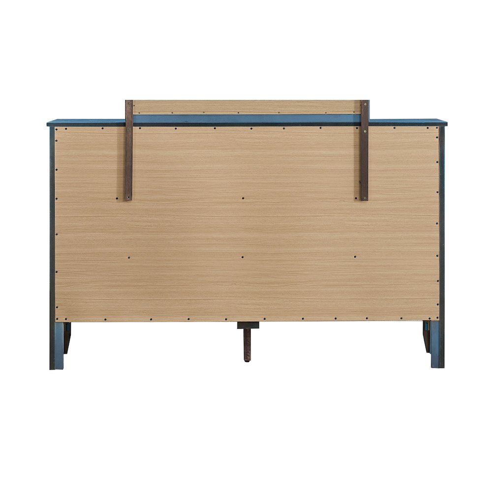 Transitional Daniel Dresser, Teal. Picture 4
