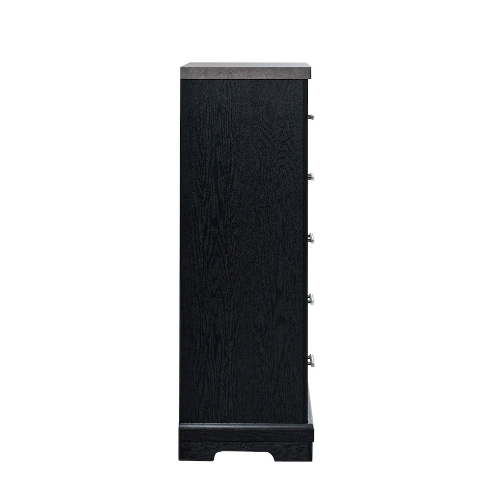 Glory Furniture Grande Chest, Black. Picture 4