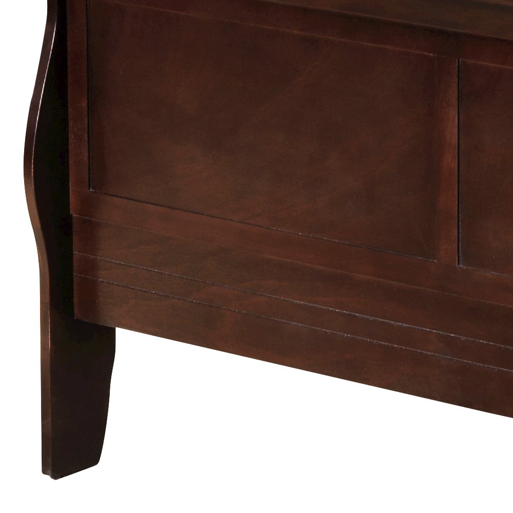 Glory Furniture Louis Phillipe King Bed in Cappuccino Color. Picture 13