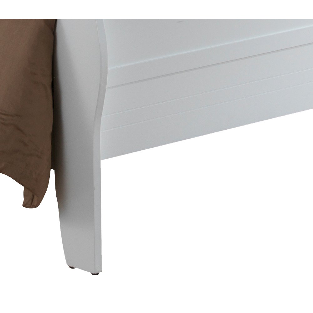 Glory Furniture Louis Phillipe Full Bed in White Color. Picture 13