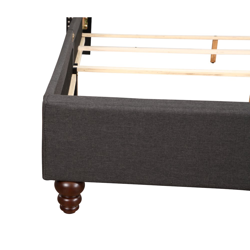 Glory Furniture Julie Full Bed in Black Color. Picture 15