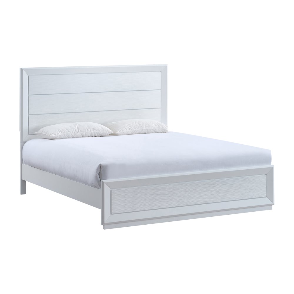 Mars Full Bed White. Picture 2