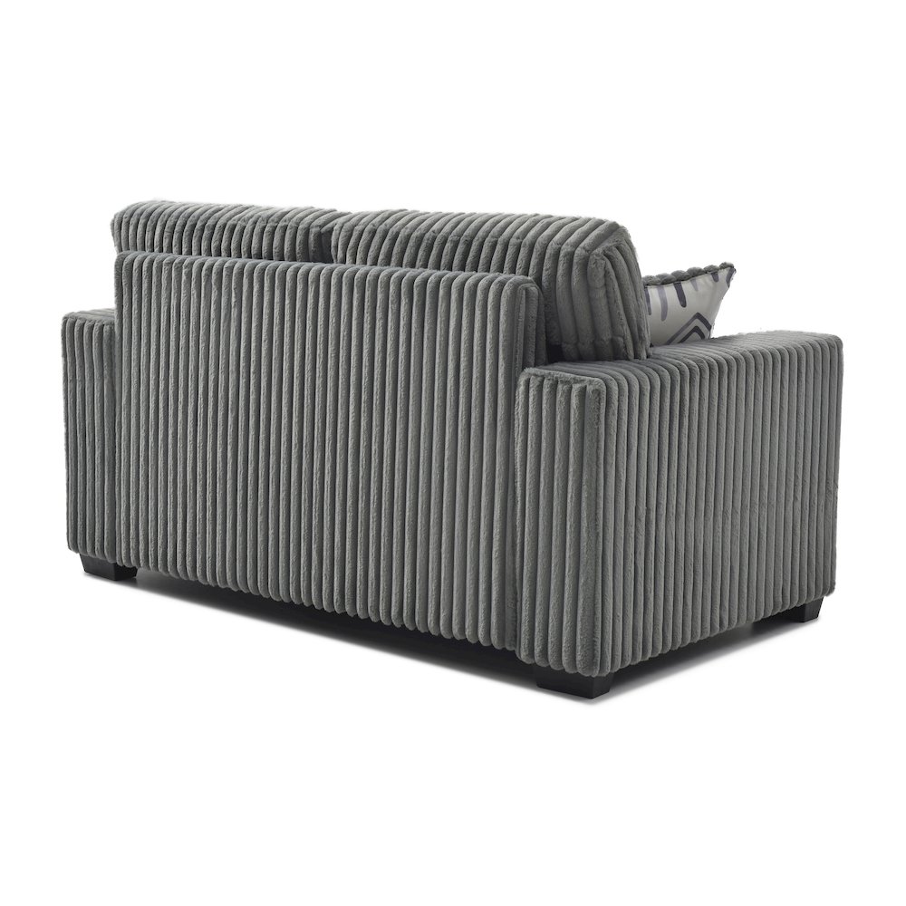 Teddy Loveseat - GRAY. Picture 5