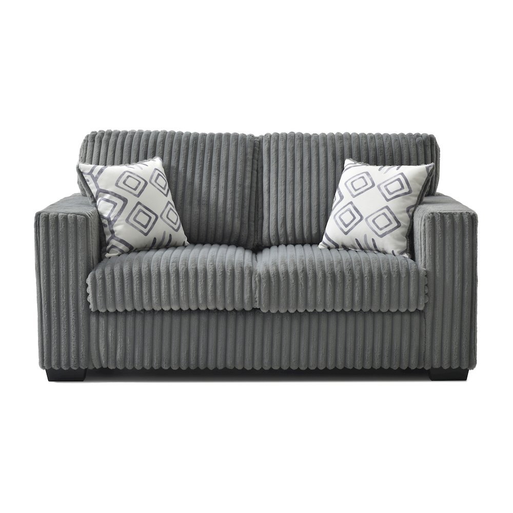 Teddy Loveseat - GRAY. Picture 2