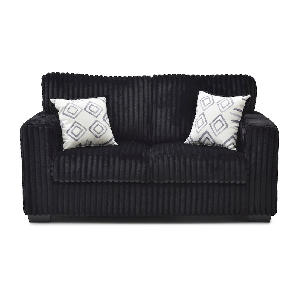 Teddy Loveseat - BLACK. Picture 2
