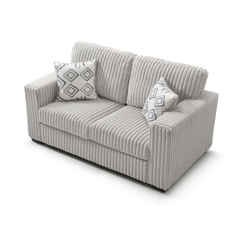 Teddy Loveseat - IVORY. Picture 3