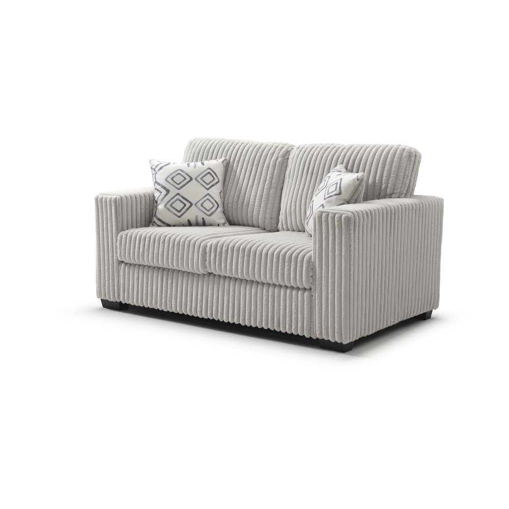 Teddy Loveseat - IVORY. Picture 1