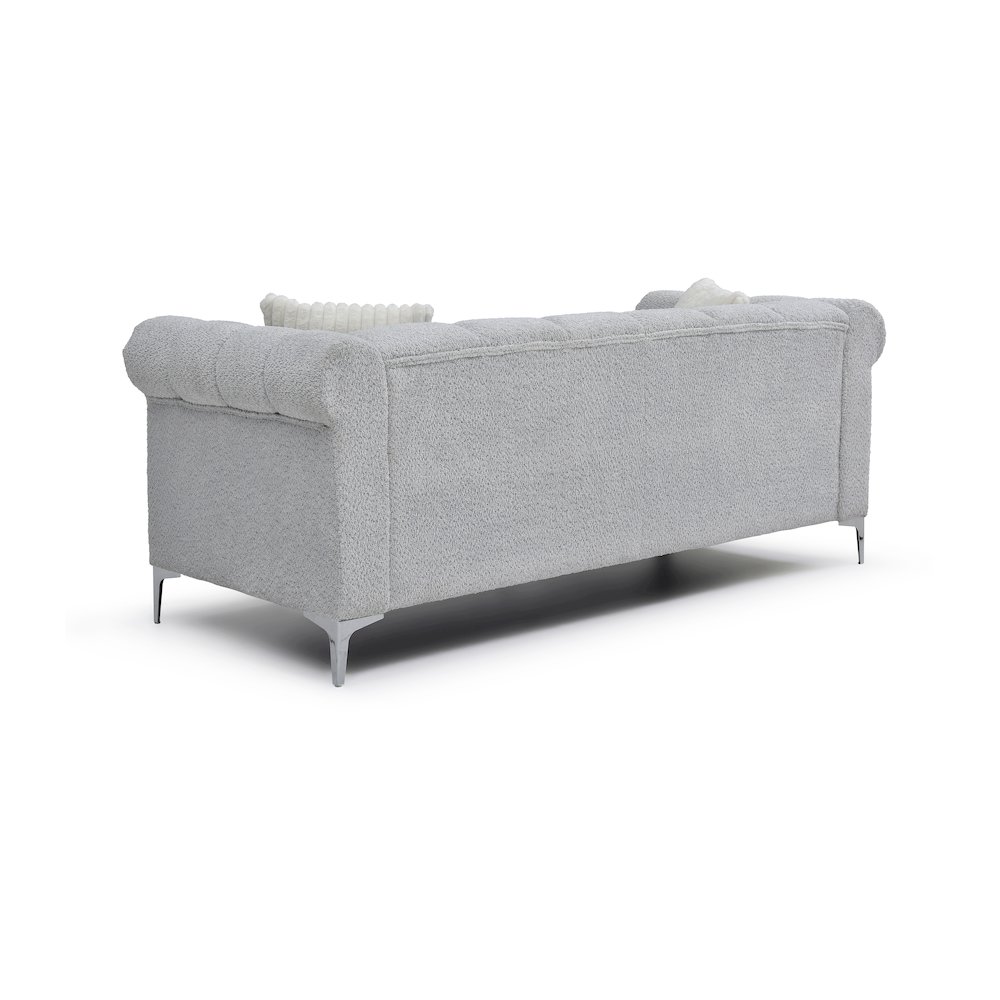 Glory Furniture Sammy Sofa, Gray Color. Picture 4