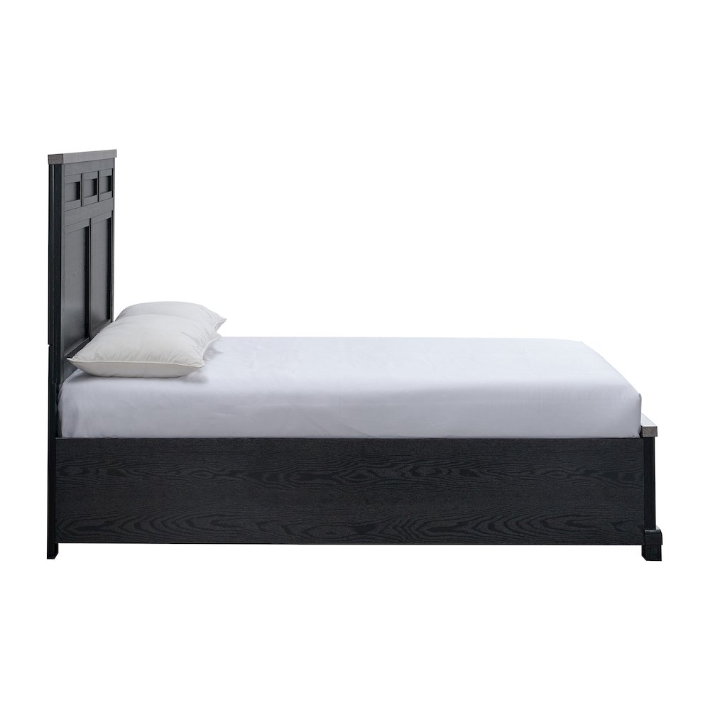 Glory Furniture Grande Queen Bed, Black. Picture 4