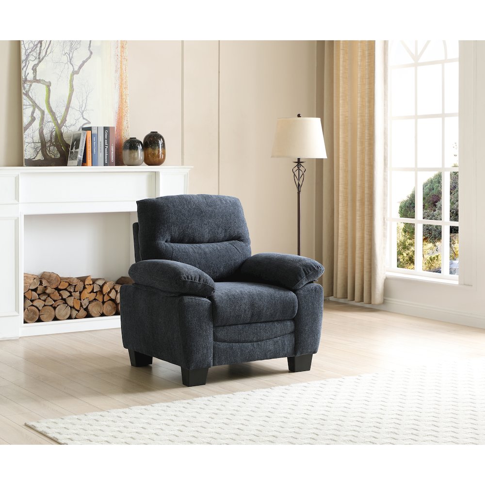 Casual Summerton Chair Blue. Picture 5