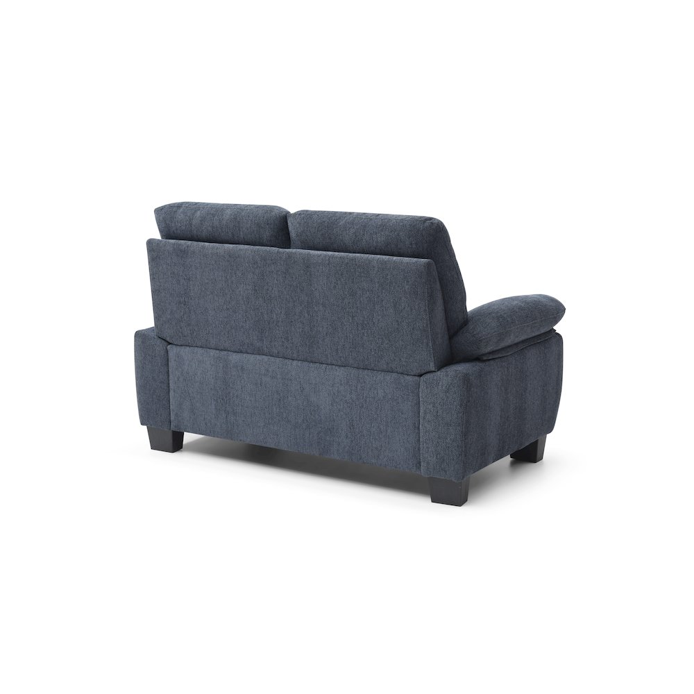 Casual Summerton Loveseat Blue. Picture 4