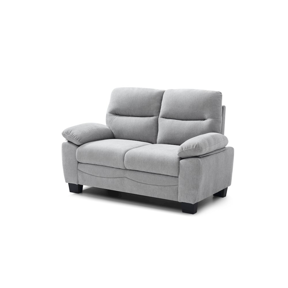 Casual Summerton Loveseat Gray. Picture 2