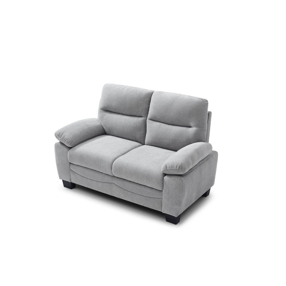 Casual Summerton Loveseat Gray. Picture 3