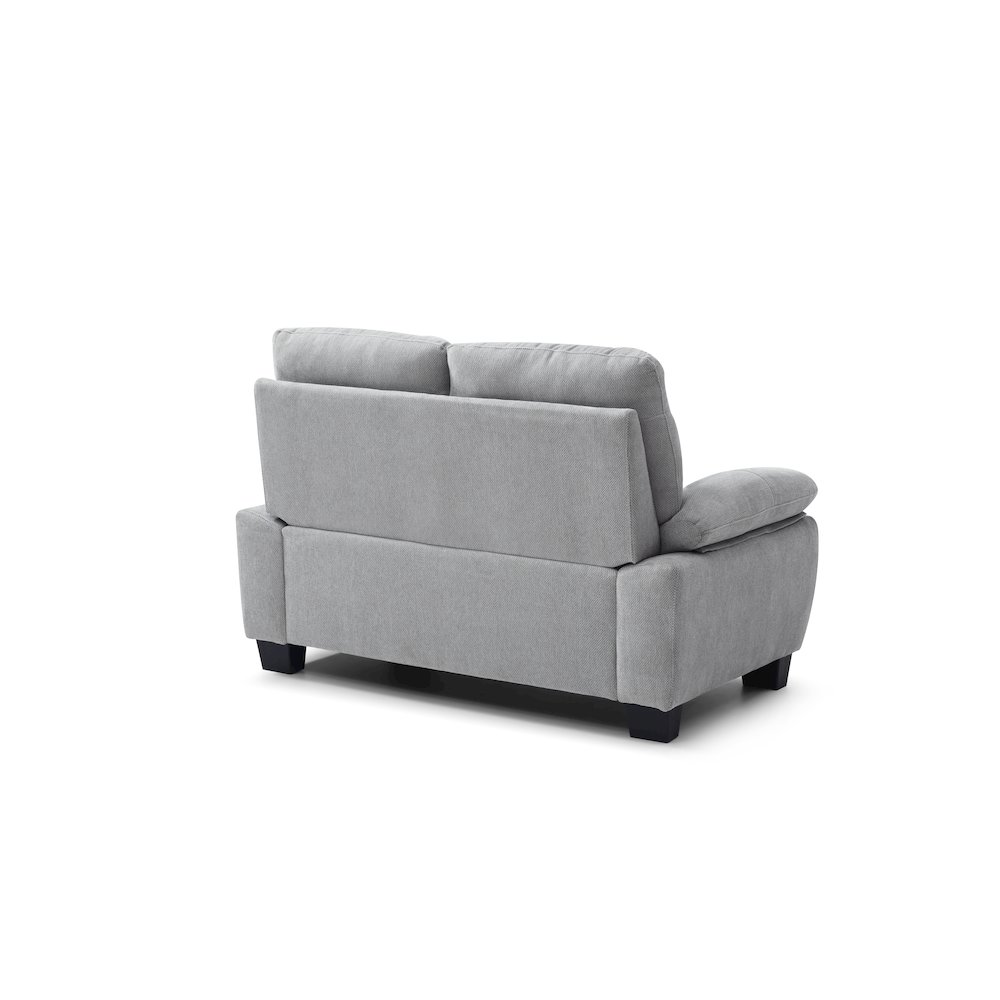 Casual Summerton Loveseat Gray. Picture 4
