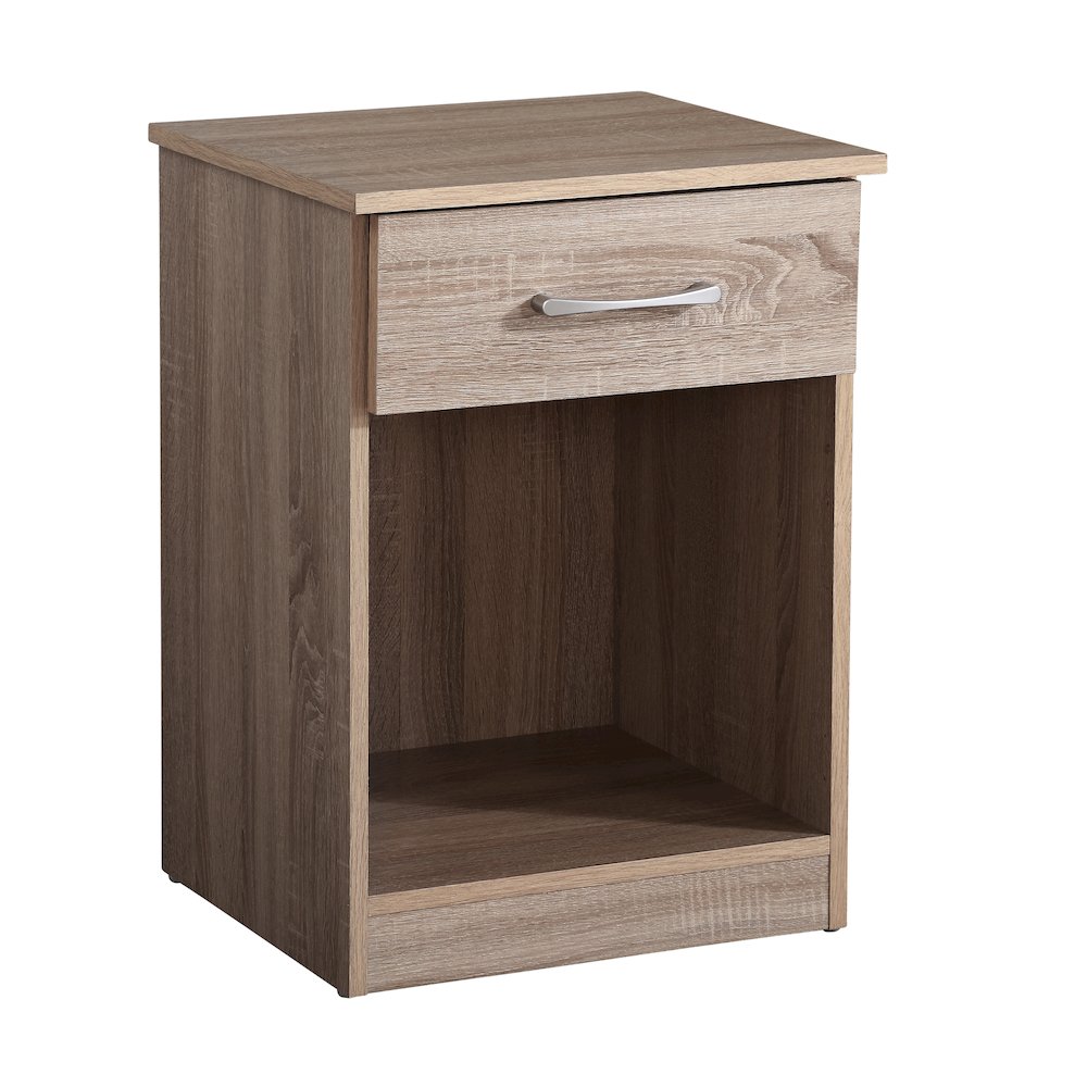 Glory Furniture Lindsey RTA Nightstand , Sandle Wood. Picture 1