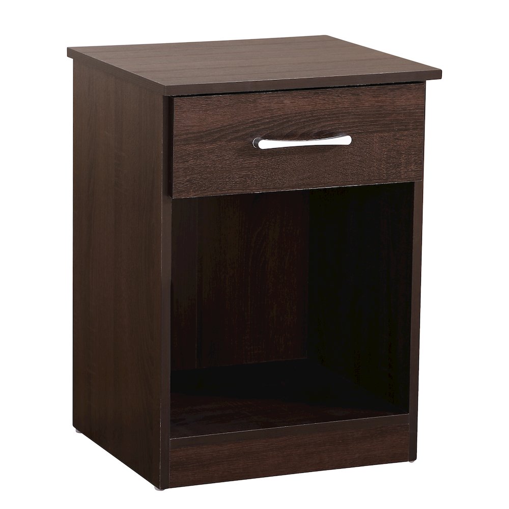 Glory Furniture Lindsey RTA Nightstand , Wenge. Picture 1