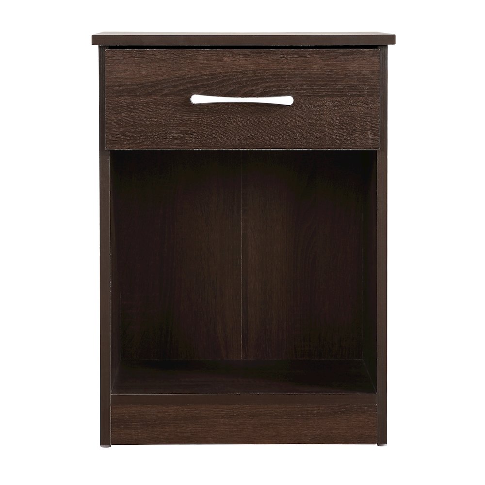 Glory Furniture Lindsey RTA Nightstand , Wenge. Picture 2