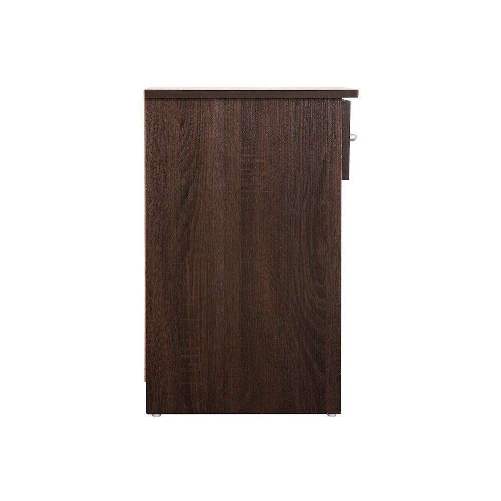 Glory Furniture Lindsey RTA Nightstand , Wenge. Picture 5