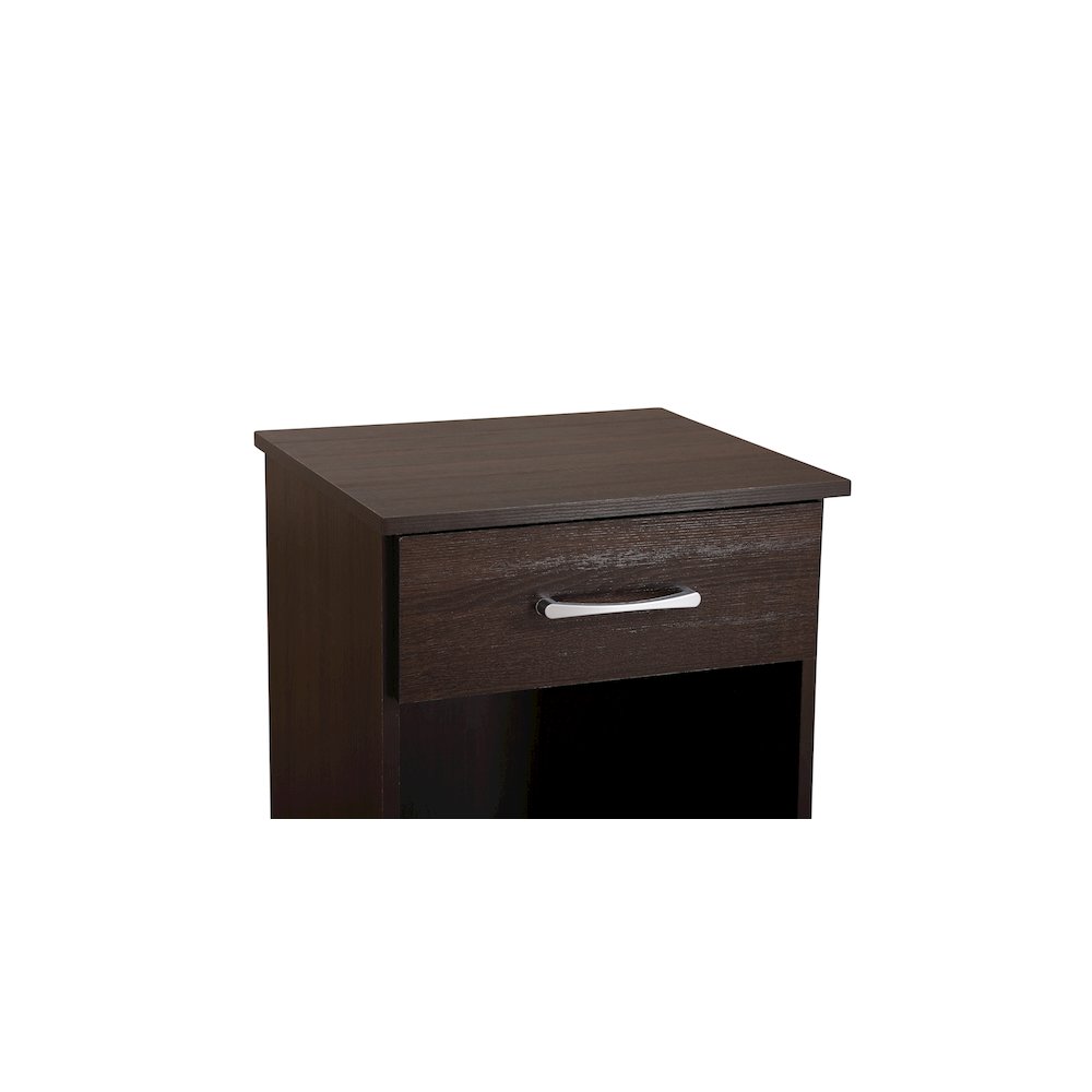Glory Furniture Lindsey RTA Nightstand , Wenge. Picture 6