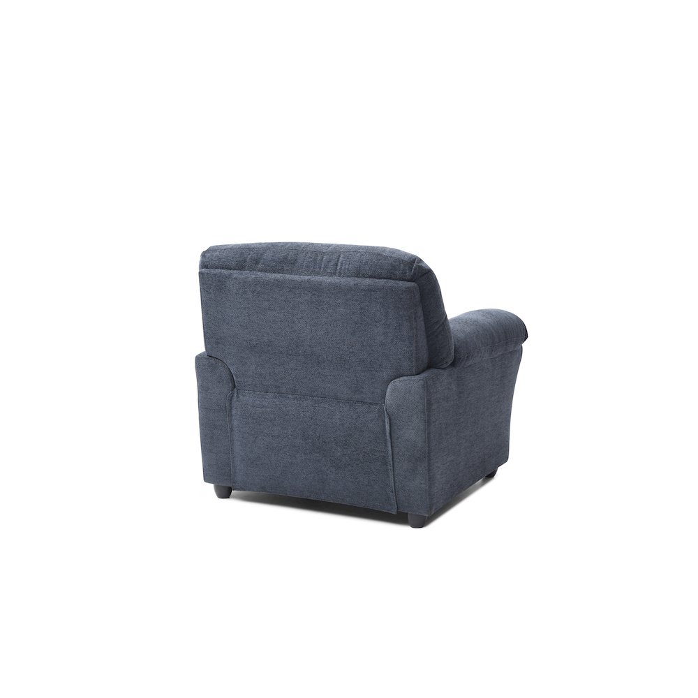 Contemporary Hamilton Chair Blue. Picture 4