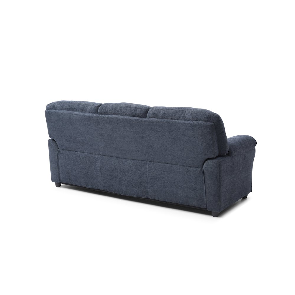 Contemporary Hamilton Sofa Blue. Picture 4