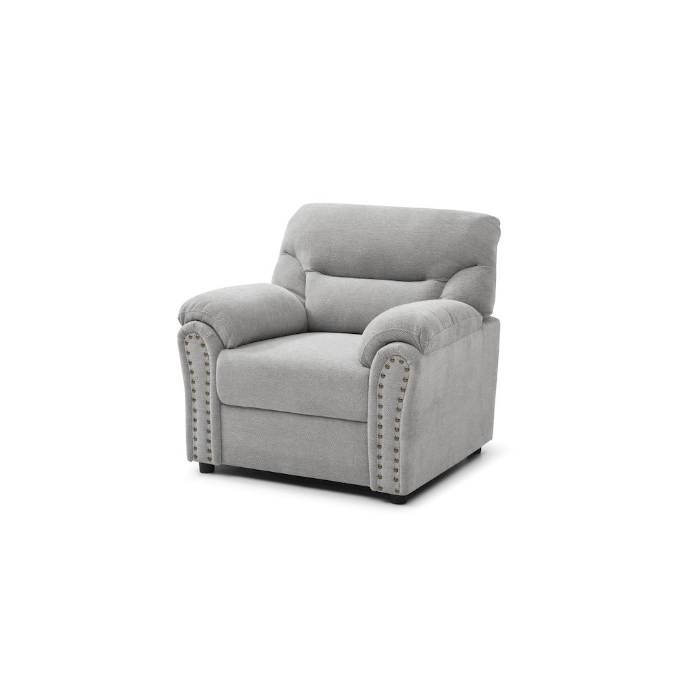 Contemporary Hamilton Chair Gray. Picture 2