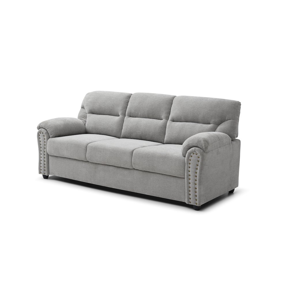 Contemporary Hamilton Sofa Gray. Picture 2