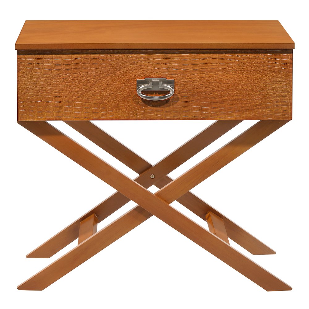 Glory Furniture Xavier Nightstand , Oak. Picture 3
