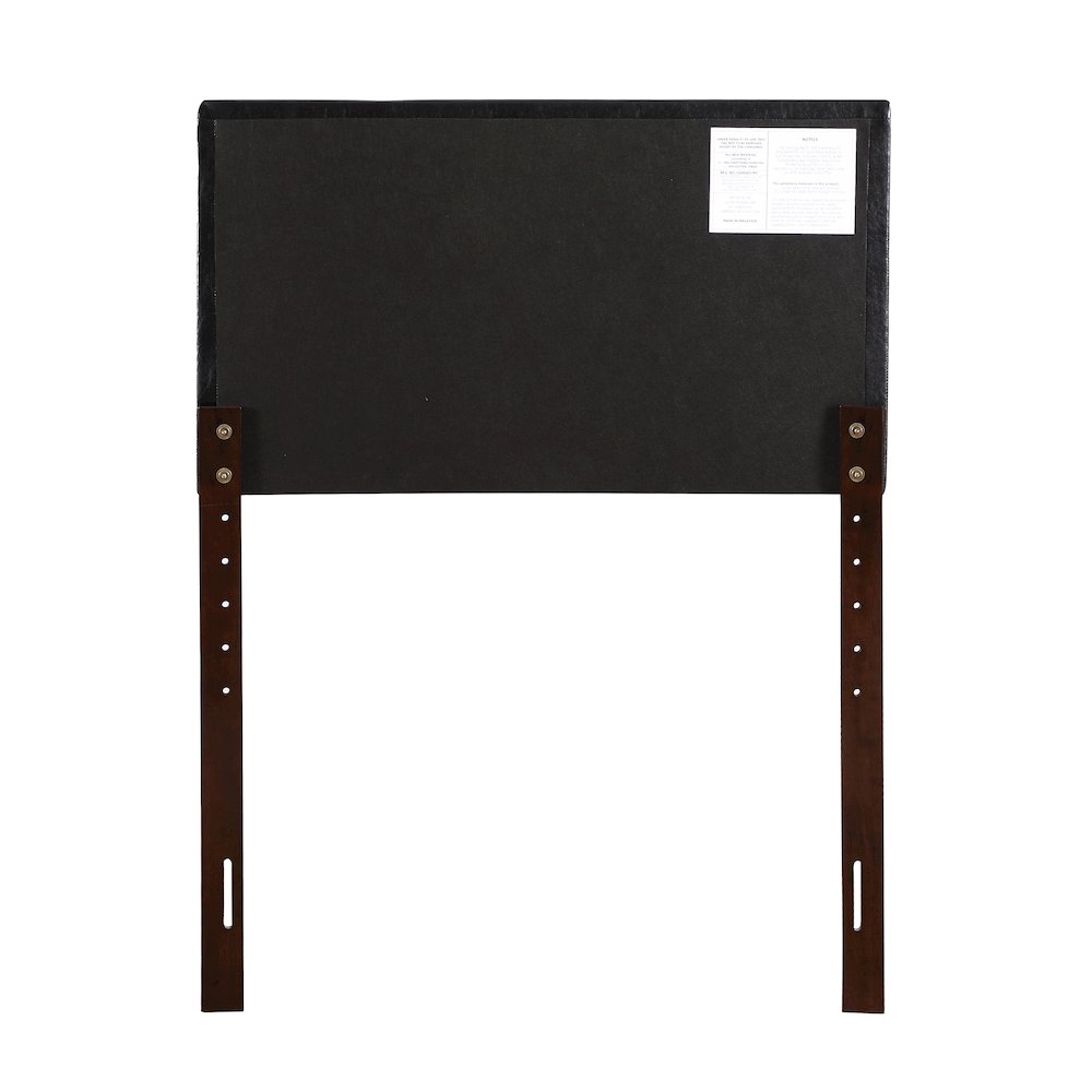 Glory Furniture Nova Twin Headboard in Black Color. Picture 3